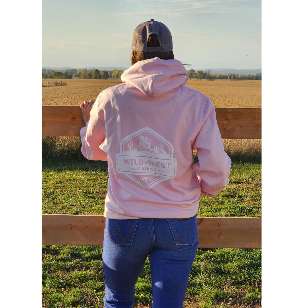 Hoodie Wild West | Logo Utah (dos)