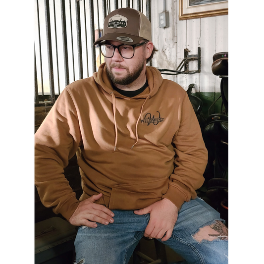 Hoodie Wild West | Logo Utah (dos)
