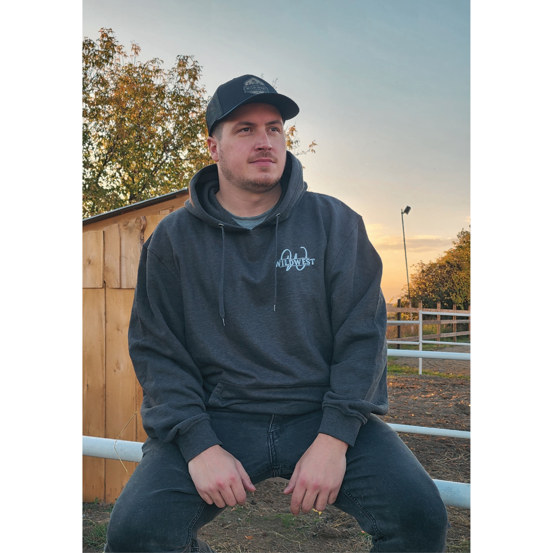 Hoodie Wild West | Logo Utah (dos)