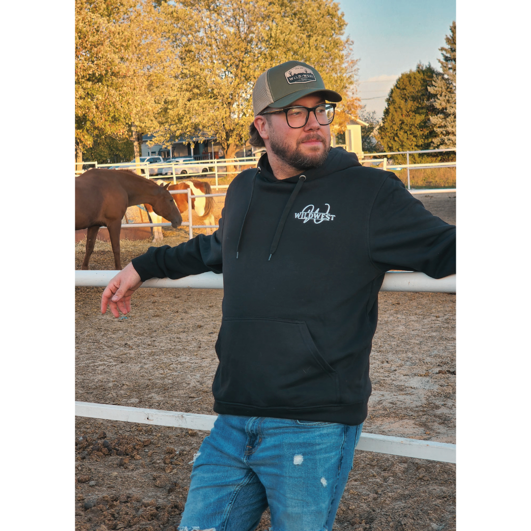 Hoodie Wild West | Logo Utah (dos)