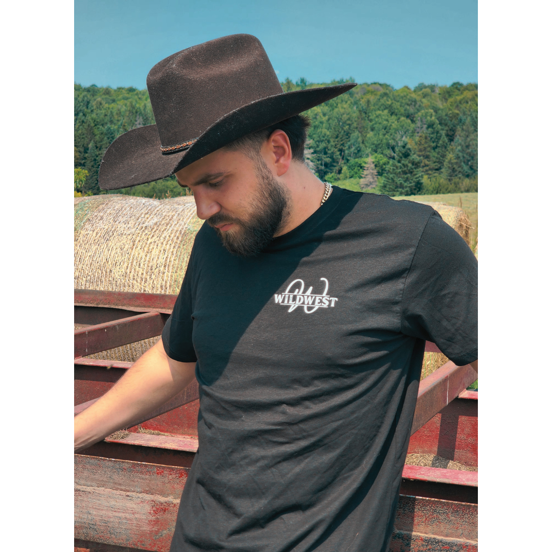 T-shirt Wild West | Logo Utah (dos)