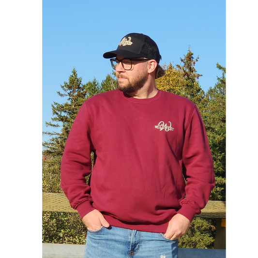 Crewneck Wild West | Logo Sunset (dos)